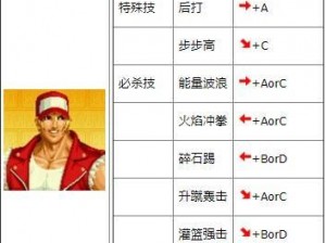 拳皇97OL特瑞技能解析与角色评价：特瑞的战斗实力及技能特点探究