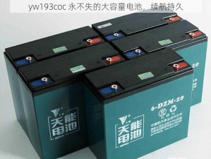 yw193coc 永不失的大容量电池，续航持久