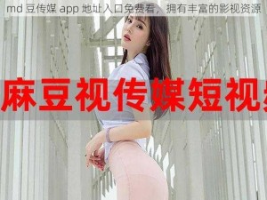 md 豆传媒 app 地址入口免费看，拥有丰富的影视资源