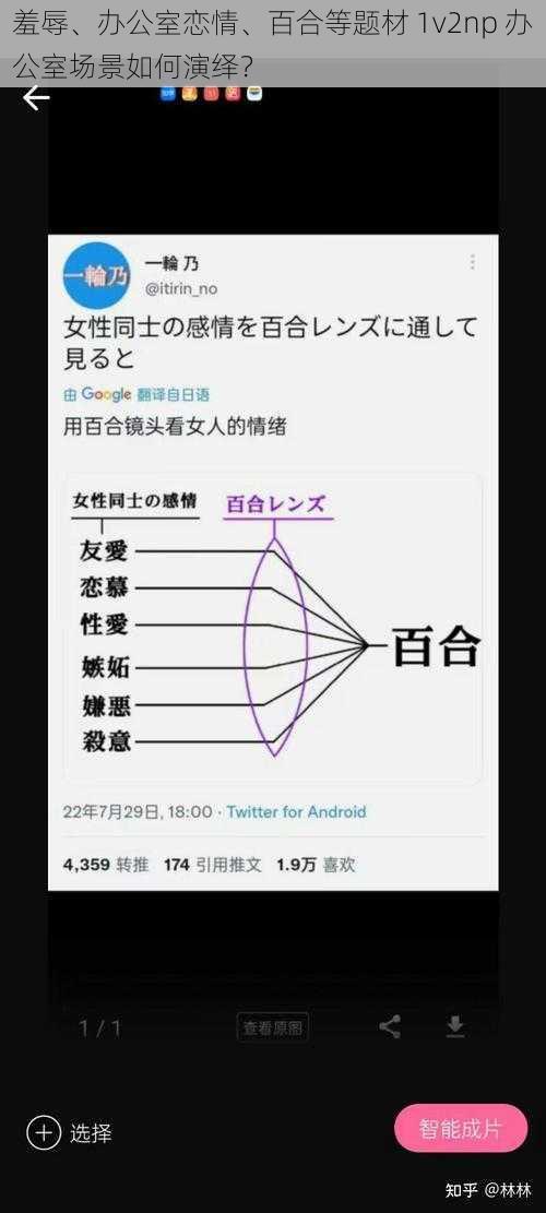 羞辱、办公室恋情、百合等题材 1v2np 办公室场景如何演绎？