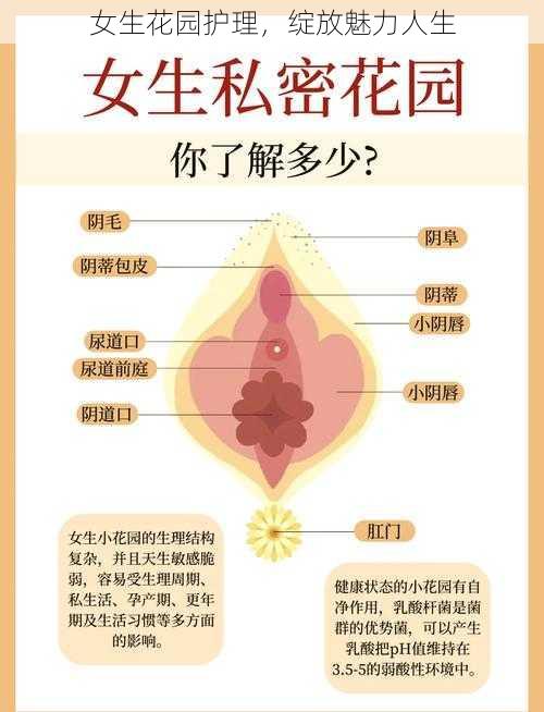 女生花园护理，绽放魅力人生