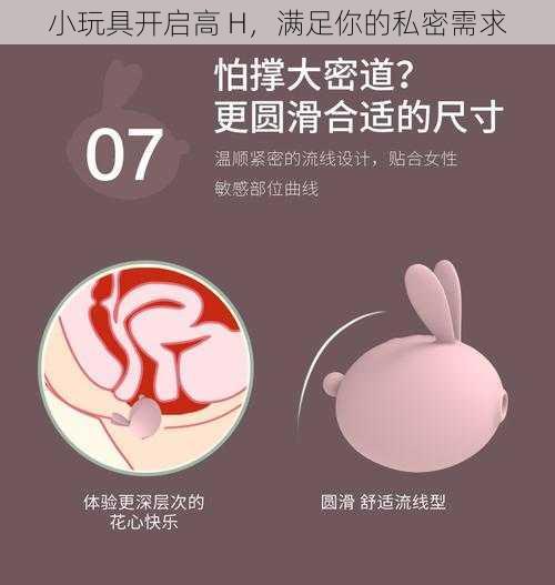 小玩具开启高 H，满足你的私密需求