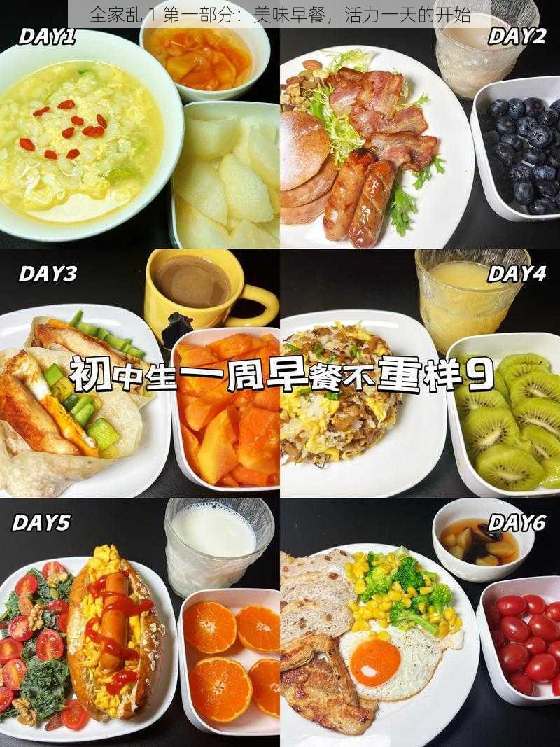 全家乱 1 第一部分：美味早餐，活力一天的开始