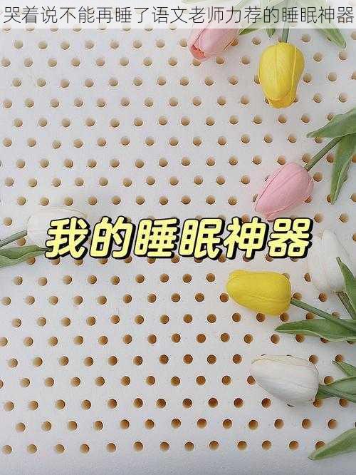 哭着说不能再睡了语文老师力荐的睡眠神器