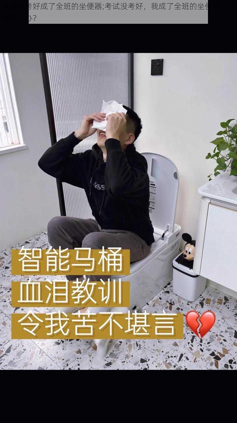 考试没考好成了全班的坐便器;考试没考好，我成了全班的坐便器，我该怎么办？