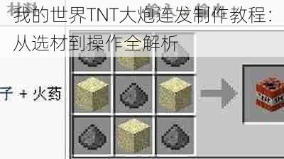 我的世界TNT大炮连发制作教程：从选材到操作全解析