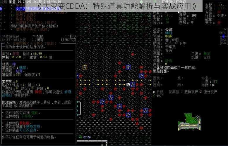 《大灾变CDDA：特殊道具功能解析与实战应用》