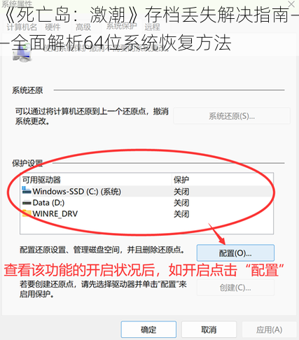 《死亡岛：激潮》存档丢失解决指南——全面解析64位系统恢复方法