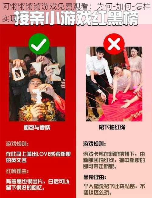 阿锵锵锵锵游戏免费观看：为何-如何-怎样实现？