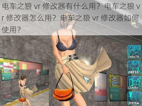 电车之狼 vr 修改器有什么用？电车之狼 vr 修改器怎么用？电车之狼 vr 修改器如何使用？